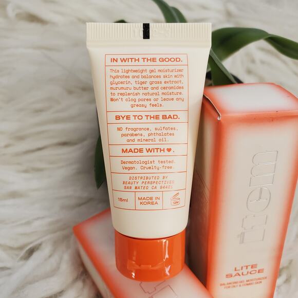 ITEM Lite Sauce Balancing Gel Moisturizer For Oily & Combo Skin Mini Bundle - Picture 5 of 6